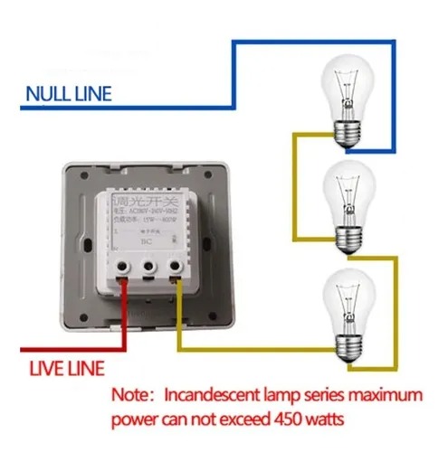 Dimer 220v Regulador De Intensidad De Luz Incubadora - jersimport