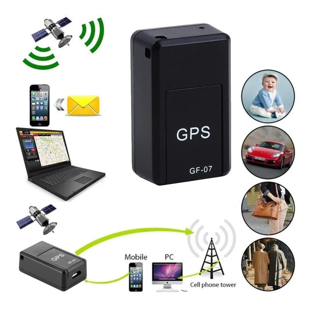 Rastreador GPS para vehículos, mini localizador magnético GPS en tiempo  real, rastreador GPS de larga espera para coche/personas/motocicleta/gato