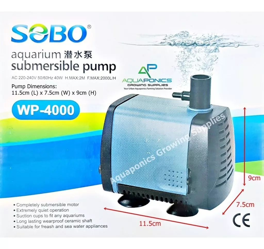 WP-5000 SOBO Bomba de agua